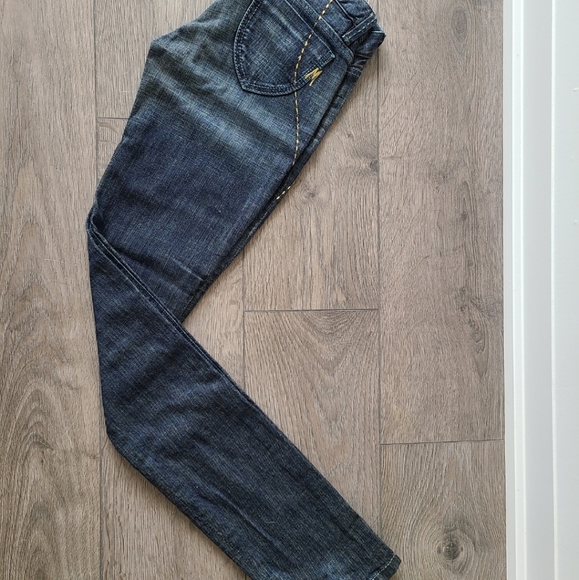 MARCIANO jeans womens dark blue size 25 - Picture 2 of 3